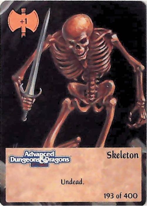 Spellfire CCG | Skeleton - 2nd Edition 193 of 400 | The Nerd Merchant