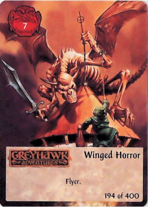 Spellfire CCG | Winged Horror - 2nd Edition 194 of 400 | The Nerd Merchant