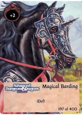 Spellfire CCG | Magical Barding - 2nd Edition 197 of 400 | The Nerd Merchant