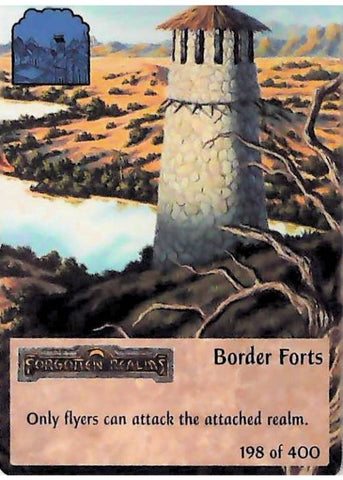 Spellfire CCG | Border Forts - 2nd Edition 198 of 400 | The Nerd Merchant