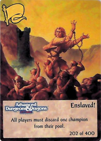 Spellfire CCG | Enslaved! - 2nd Edition 202 of 400 | The Nerd Merchant