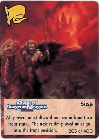Spellfire CCG | Siege - 2nd Edition 203 of 400 | The Nerd Merchant