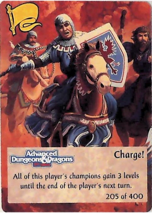 Spellfire CCG | Charge! - 2nd Edition 205 of 400 | The Nerd Merchant