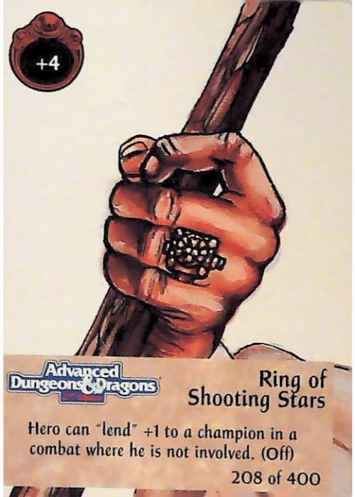 Spellfire CCG | Ring of Shooting Stars - 2nd Edition 208 of 400 | The Nerd Merchant