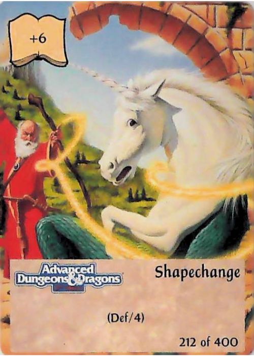 Spellfire CCG | Shapechange - 2nd Edition 212 of 400 | The Nerd Merchant