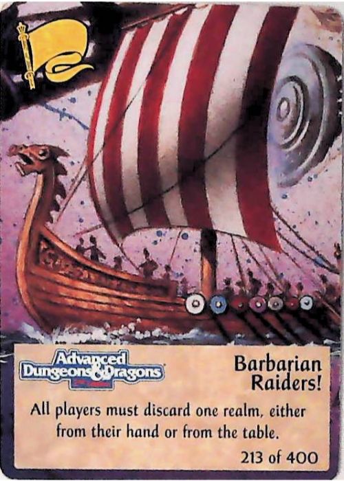 Spellfire CCG | Barbarian Raiders! - 2nd Edition 213 of 400 | The Nerd Merchant
