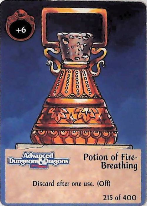 Spellfire CCG | Potion of Fire-Breathing - 2nd Edition 215 of 400 | The Nerd Merchant