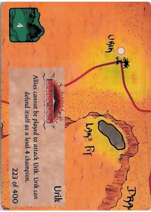 Spellfire CCG | Urik - 2nd Edition 223 of 400 | The Nerd Merchant