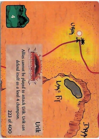 Spellfire CCG | Urik - 2nd Edition 223 of 400 | The Nerd Merchant