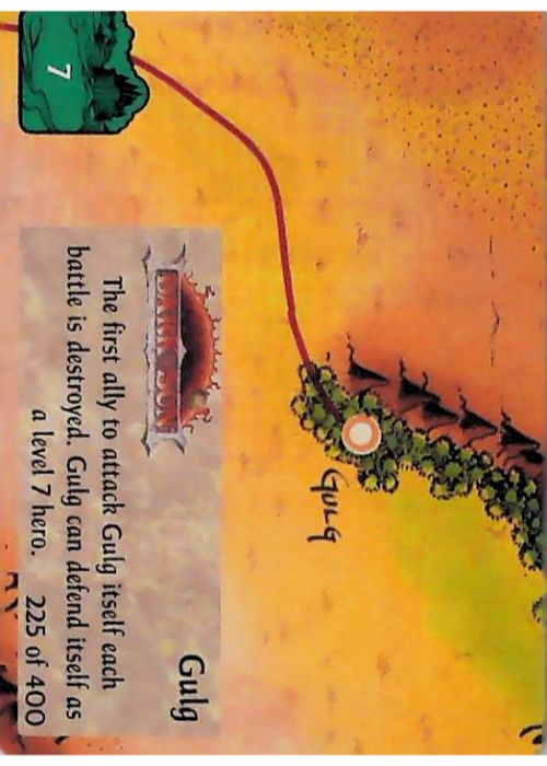 Spellfire CCG | Gulg - 2nd Edition 225 of 400 | The Nerd Merchant
