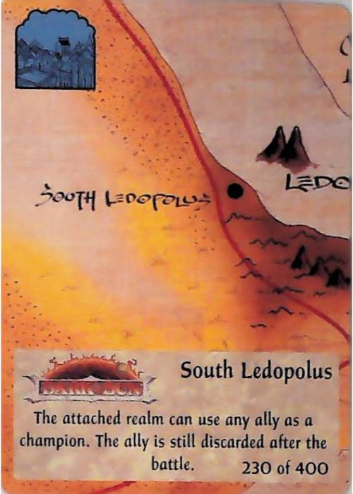Spellfire CCG | South Ledopolus - 2nd Edition 230 of 400 | The Nerd Merchant