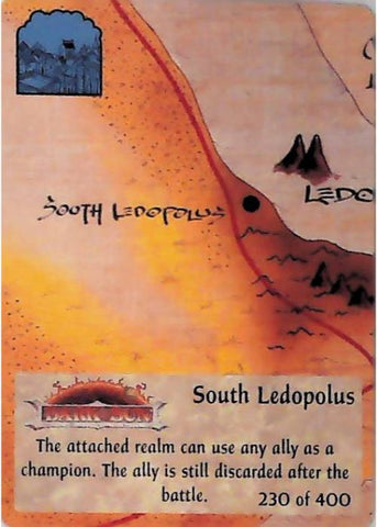 Spellfire CCG | South Ledopolus - 2nd Edition 230 of 400 | The Nerd Merchant