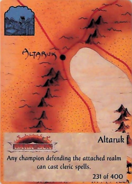 Spellfire CCG | Altaruk - 2nd Edition 231 of 400 | The Nerd Merchant
