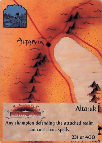 Spellfire CCG | Altaruk - 2nd Edition 231 of 400 | The Nerd Merchant