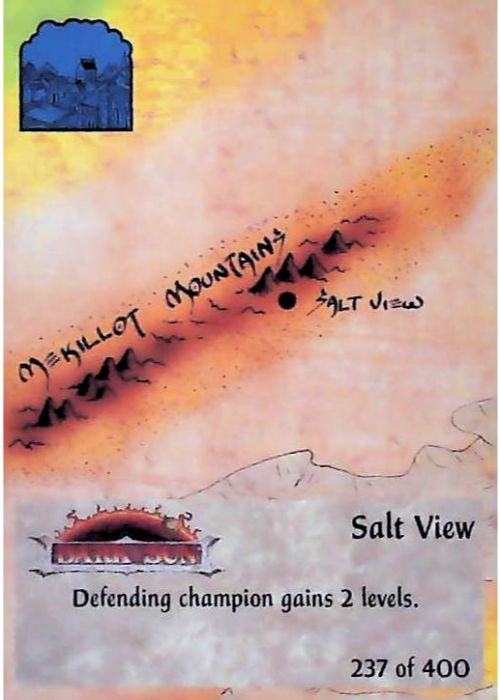 Spellfire CCG | Salt View - 2nd Edition 237 of 400 | The Nerd Merchant