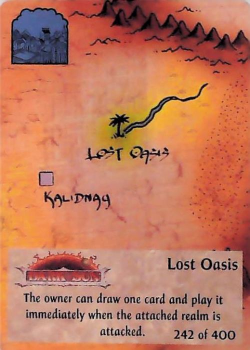 Spellfire CCG | Lost Oasis - 2nd Edition 242 of 400 | The Nerd Merchant