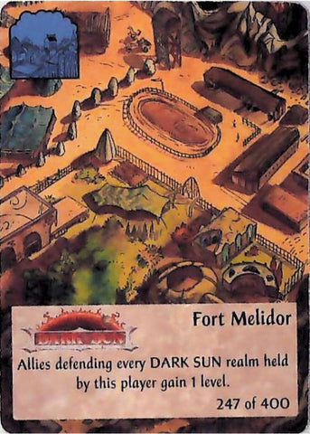 Spellfire CCG | Fort Melidor - 2nd Edition 247 of 400 | The Nerd Merchant