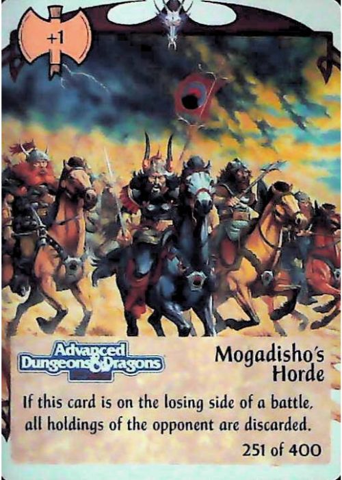 Spellfire CCG | Mogadisho's Horde - 2nd Edition 251 of 400 | The Nerd Merchant