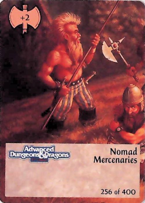 Spellfire CCG | Nomad Mercenaries - 2nd Edition 256 of 400 | The Nerd Merchant