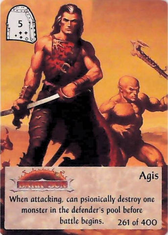 Spellfire CCG | Agis - 2nd Edition 261 of 400 | The Nerd Merchant