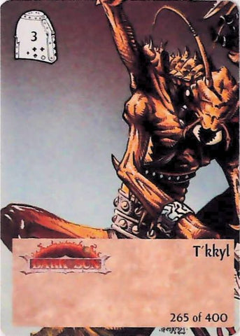 Spellfire CCG | T'kkyl - 2nd Edition 265 of 400 | The Nerd Merchant