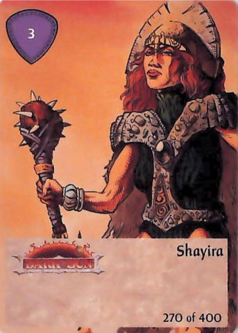 Spellfire CCG | Shayira - 2nd Edition 270 of 400 | The Nerd Merchant
