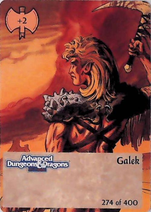 Spellfire CCG | Galek - 2nd Edition 274 of 400 | The Nerd Merchant