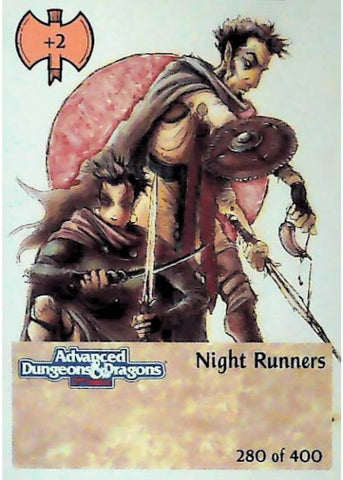 Spellfire CCG | Night Runners - 2nd Edition 280 of 400 | The Nerd Merchant