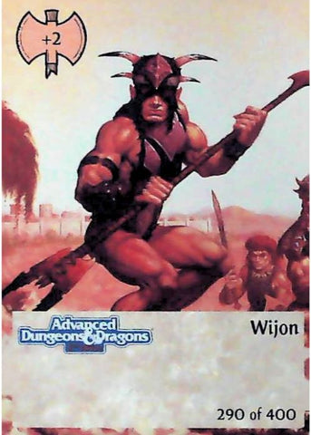 Spellfire CCG | Wijon - 2nd Edition 290 of 400 | The Nerd Merchant