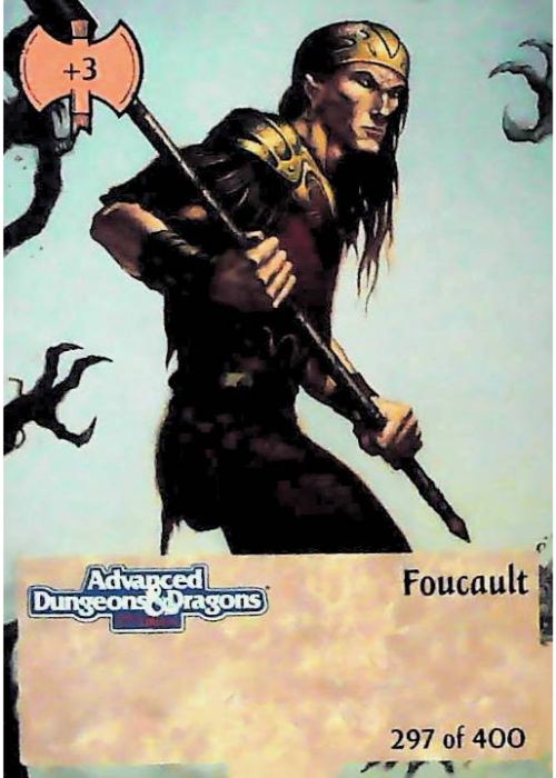 Spellfire CCG | Foucault - 2nd Edition 297 of 400 | The Nerd Merchant