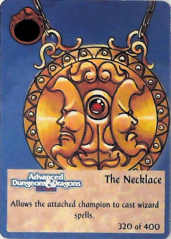 Spellfire CCG | The Necklace - 2nd Edition 320 of 400 | The Nerd Merchant