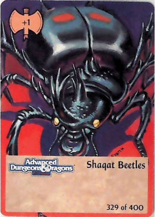 Spellfire CCG | Shaqat Beetles - 2nd Edition 329 of 400 | The Nerd Merchant