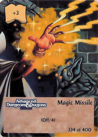 Spellfire CCG | Magic Missile - 2nd Edition 334 of 400 | The Nerd Merchant