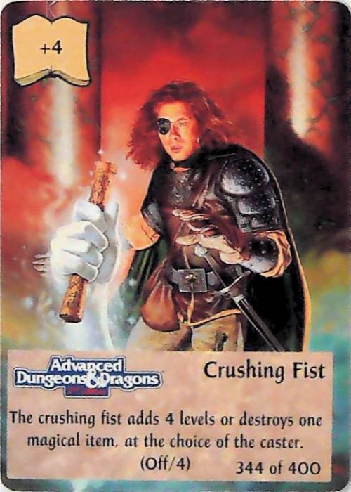 Spellfire CCG | Crushing Fist - 2nd Edition 344 of 400 | The Nerd Merchant