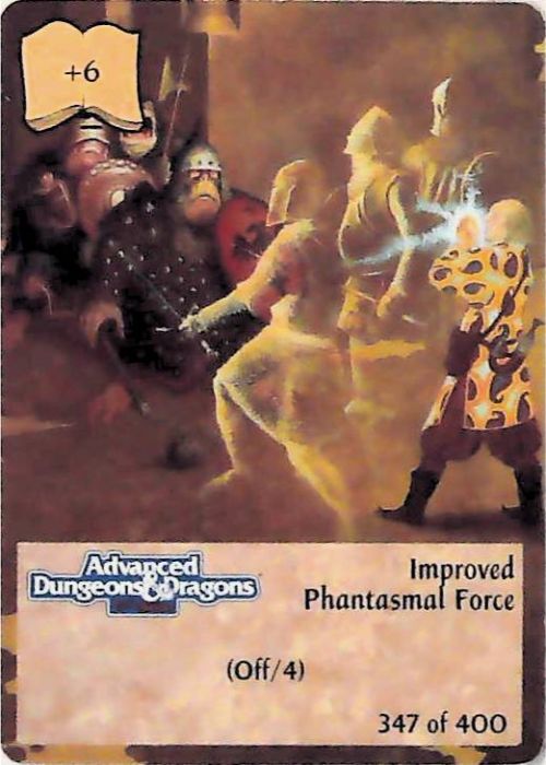 Spellfire CCG | Improved Phantasmal Force - 2nd Edition 347 of 400 | The Nerd Merchant