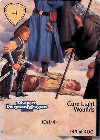 Spellfire CCG | Cure Light Wounds - 2nd Edition 349 of 400 | The Nerd Merchant