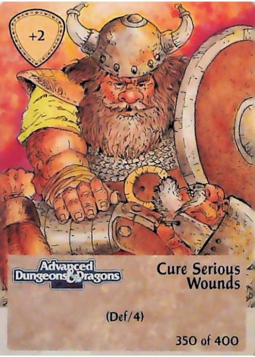 Spellfire CCG | Cure Serious Wounds - 2nd Edition 350 of 400 | The Nerd Merchant