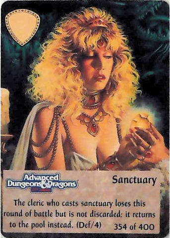 Spellfire CCG | Sanctuary - 2nd Edition 354 of 400 | The Nerd Merchant