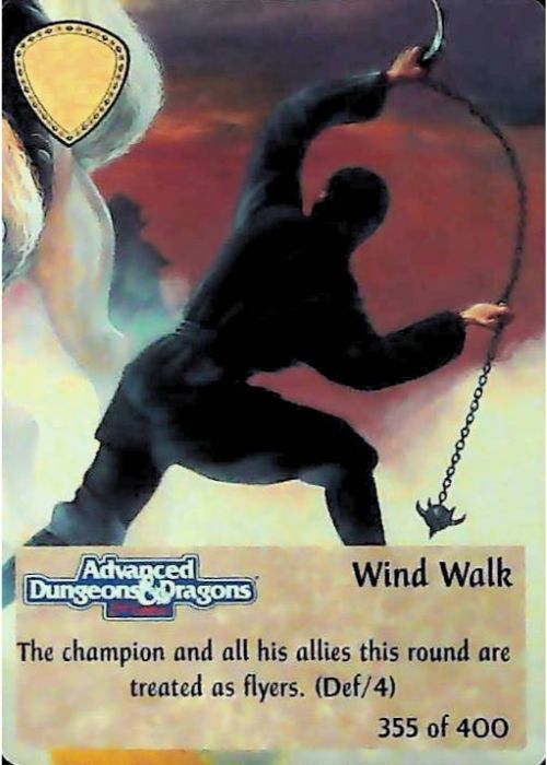 Spellfire CCG | Wind Walk - 2nd Edition 355 of 400 | The Nerd Merchant