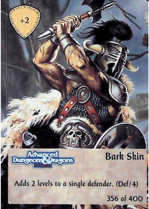 Spellfire CCG | Bark Skin - 2nd Edition 356 of 400 | The Nerd Merchant