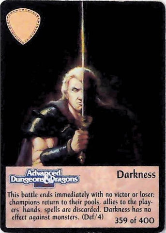 Spellfire CCG | Darkness - 2nd Edition 359 of 400 | The Nerd Merchant