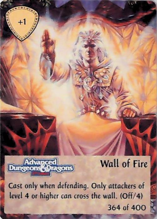 Spellfire CCG | Wall of Fire - 2nd Edition 364 of 400 | The Nerd Merchant