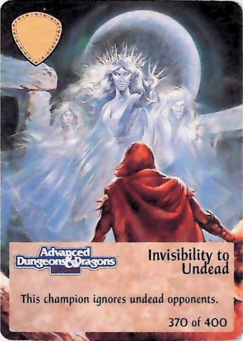 Spellfire CCG | Invisibility to Undead - 2nd Edition 370 of 400 | The Nerd Merchant