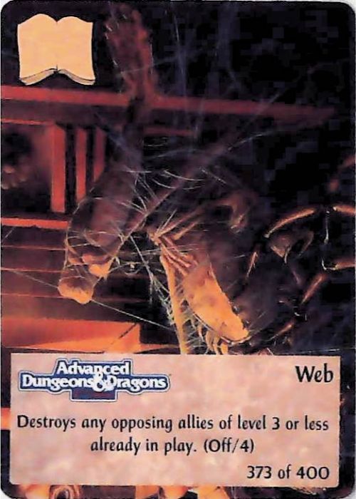 Spellfire CCG | Web - 2nd Edition 373 of 400 | The Nerd Merchant