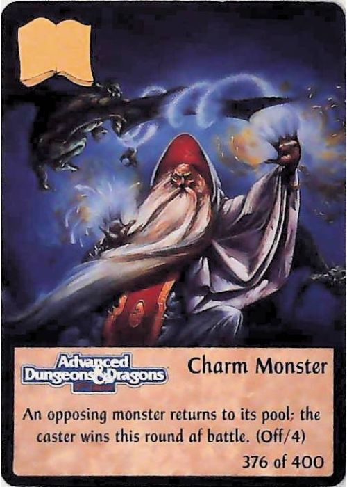 Spellfire CCG | Charm Monster - 2nd Edition 376 of 400 | The Nerd Merchant