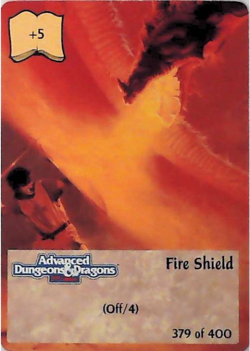 Spellfire CCG | Fire Shield - 2nd Edition 379 of 400 | The Nerd Merchant