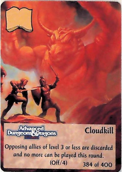 Spellfire CCG | Cloudkill - 2nd Edition 384 of 400 | The Nerd Merchant