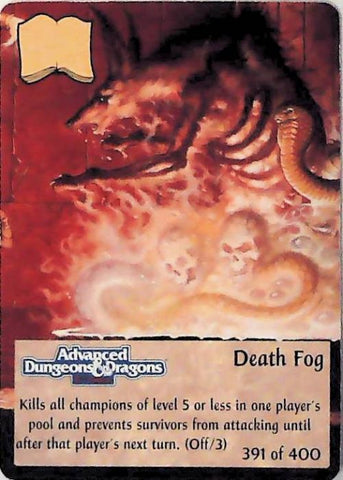 Spellfire CCG | Death Fog - 2nd Edition 391 of 400 | The Nerd Merchant
