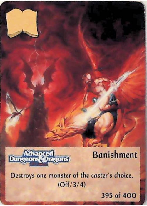 Spellfire CCG | Banishment - 2nd Edition 395 of 400 | The Nerd Merchant