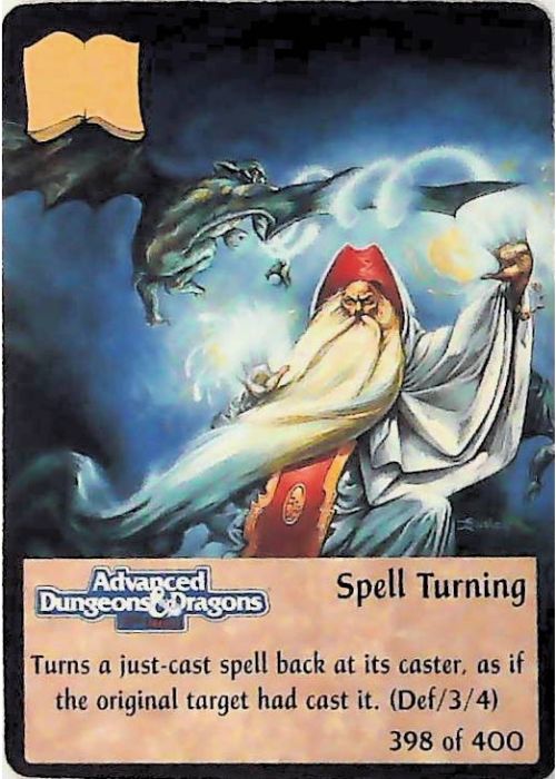 Spellfire CCG | Spell Turning - 2nd Edition 398 of 400 | The Nerd Merchant